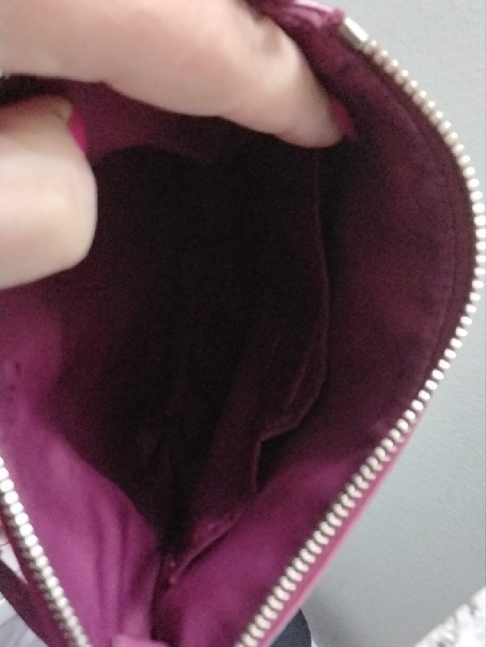 Coach Pebble Leather Crossbody Bag in Berry Pink - Picture 8 of 10
